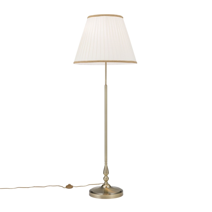 Talna svetilka TONIA 2xE27/60W/230V 154 cm bela/bron