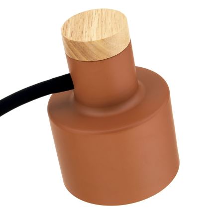 Stoječa svetilka GILI 1xE27/40W/230V opečna