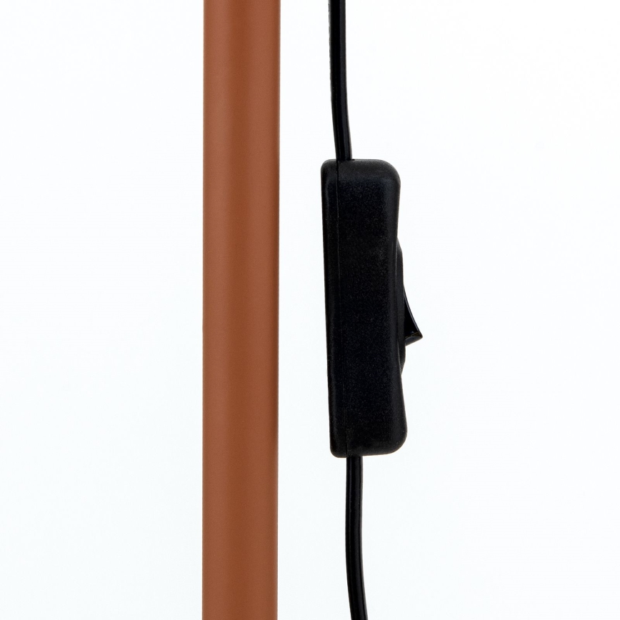 Stoječa svetilka GILI 1xE27/40W/230V opečna