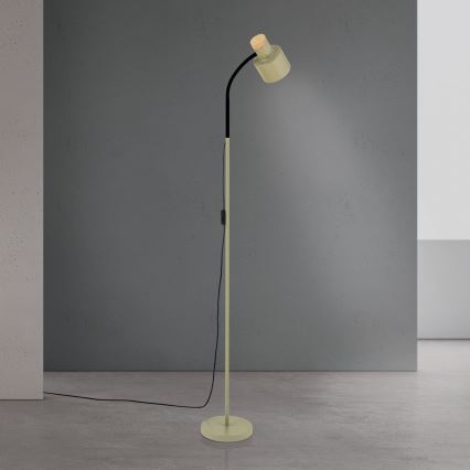 Stoječa svetilka GILI 1xE27/40W/230V zelena