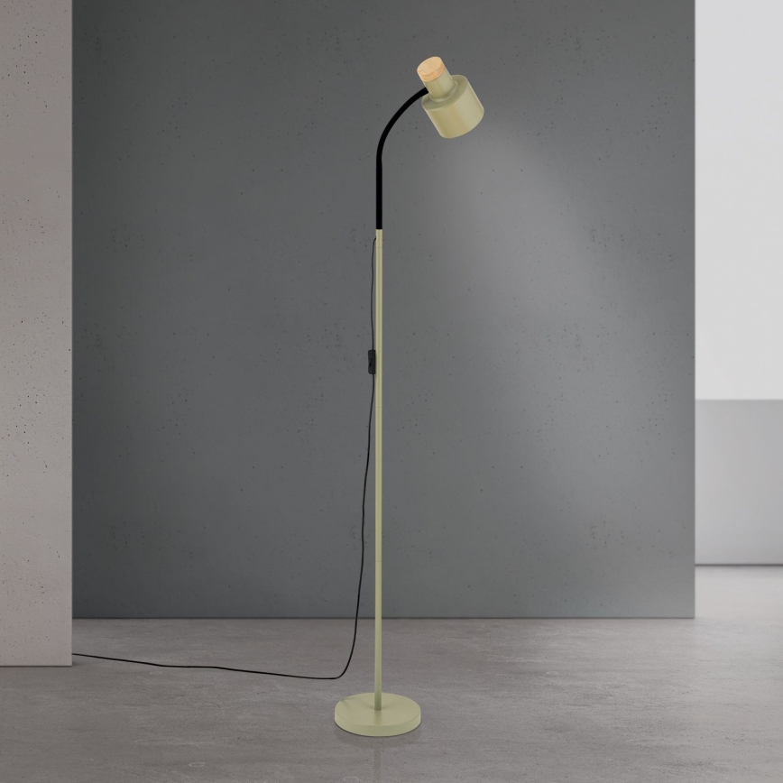 Stoječa svetilka GILI 1xE27/40W/230V zelena