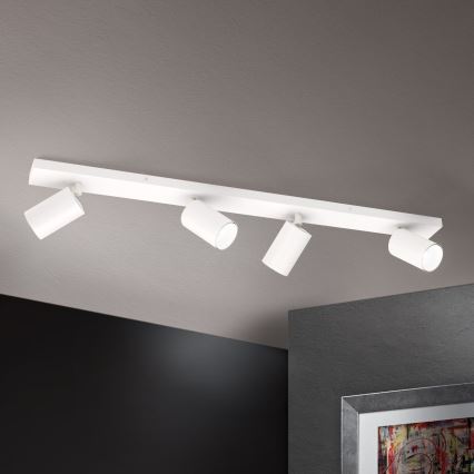 Točkovno svetilo SEAN 4xGU10/13W/230V belo