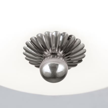 Stropna svetilka EMPIRA 2xE14/40W/230V premer 26,5 cm mat krom