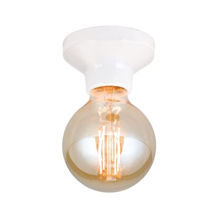 Stropna svetilka FROST 1xE27/60W/230V bela