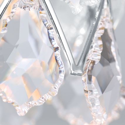 Stropna svetilka RITA 1xG9/40W/230V, Ø 9 cm, sijajni krom