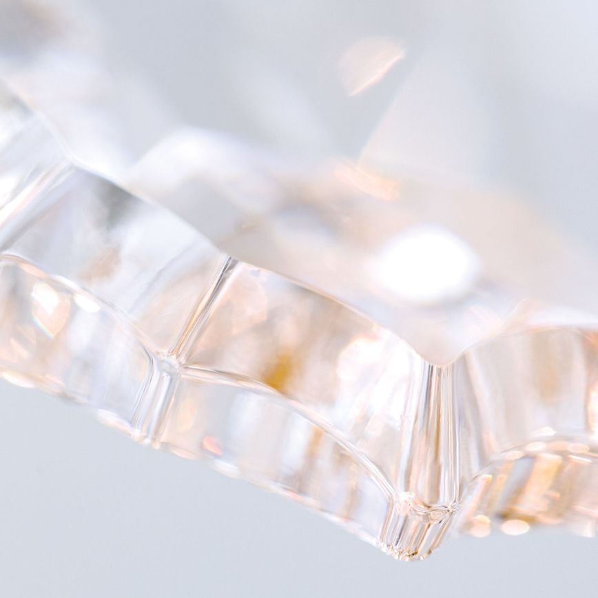 Stropna svetilka RITA 1xG9/40W/230V, Ø 9 cm, sijajni krom