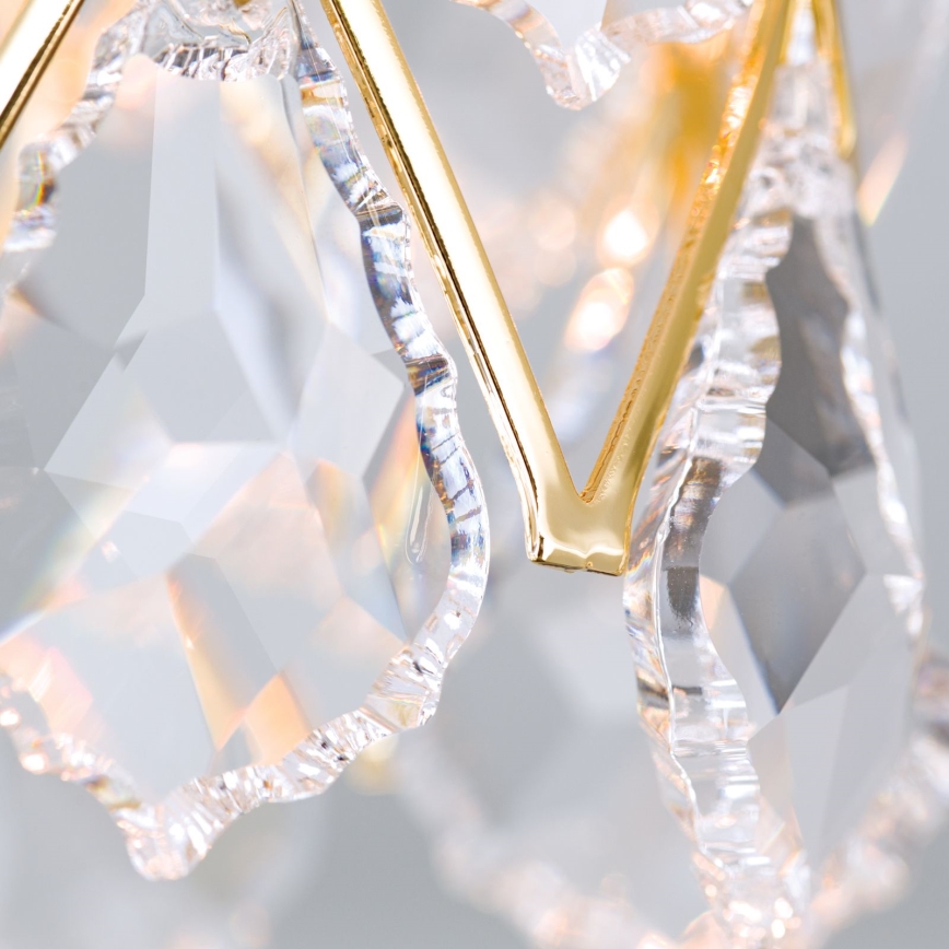 Stropna svetilka RITA 1xG9/40W/230V, Ø 9 cm, zlata