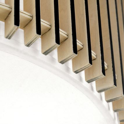 Stropna svetilka TARTA 3xE27/40W/230V, premer 50 cm, bež