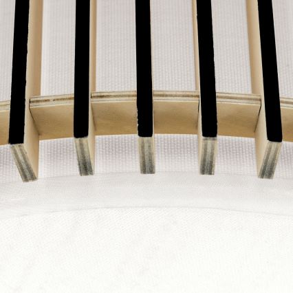 Stropna svetilka TARTA 3xE27/40W/230V, premer 50 cm, bež