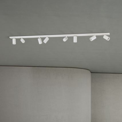 Točkovna svetilka SEAN 8xGU10/13W/230V bela