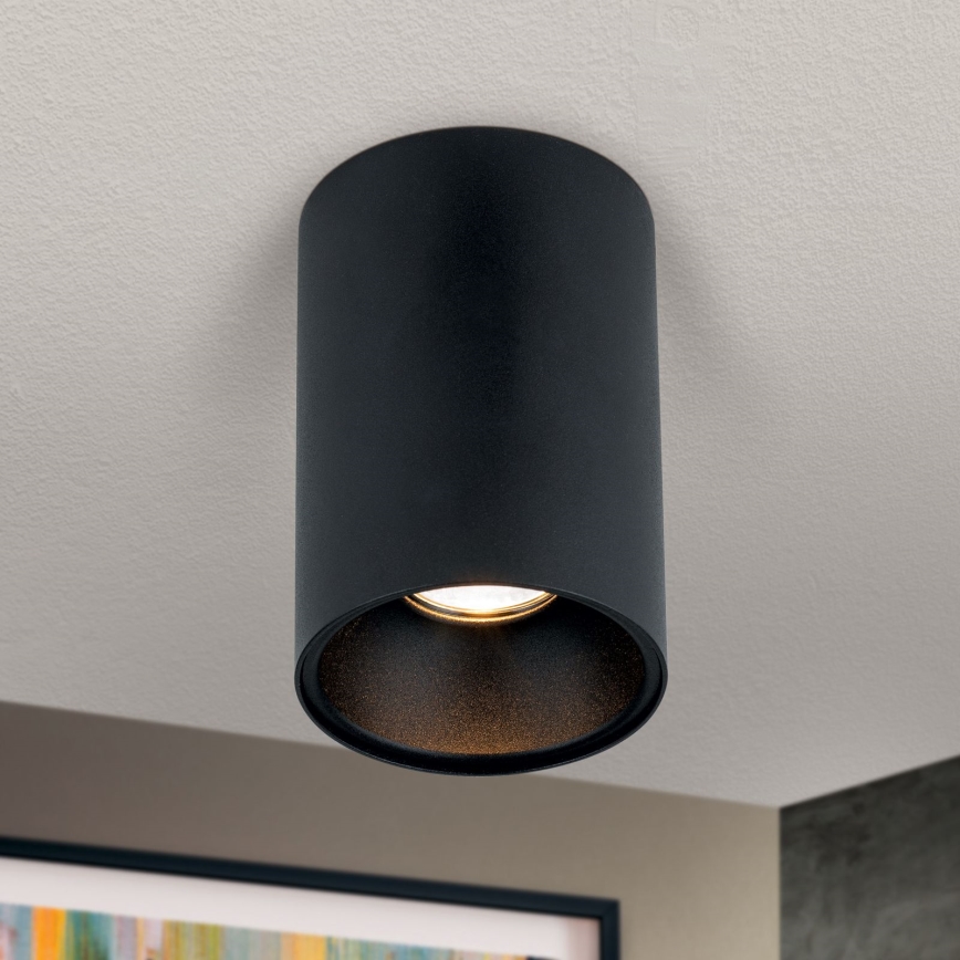 Točkovna svetilka STARLIGHT 1xGU10/50W/230V črna/zlata