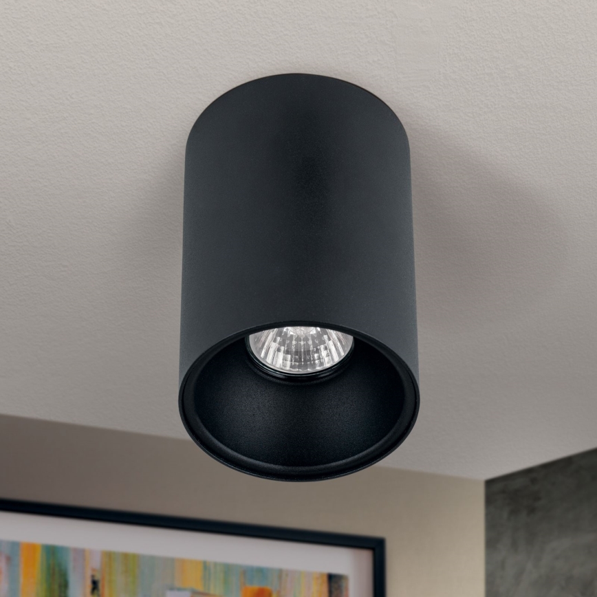 Točkovna svetilka STARLIGHT 1xGU10/50W/230V črna/zlata