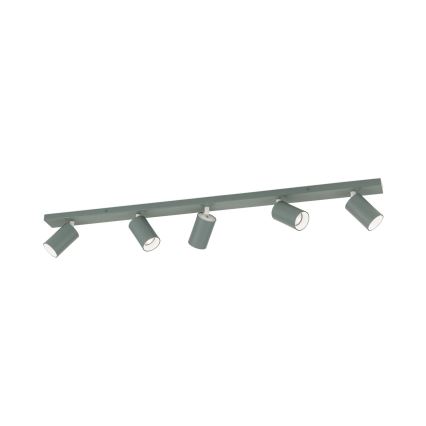 Točkovno svetilo PENN 5xGU10/13W/230V sivo