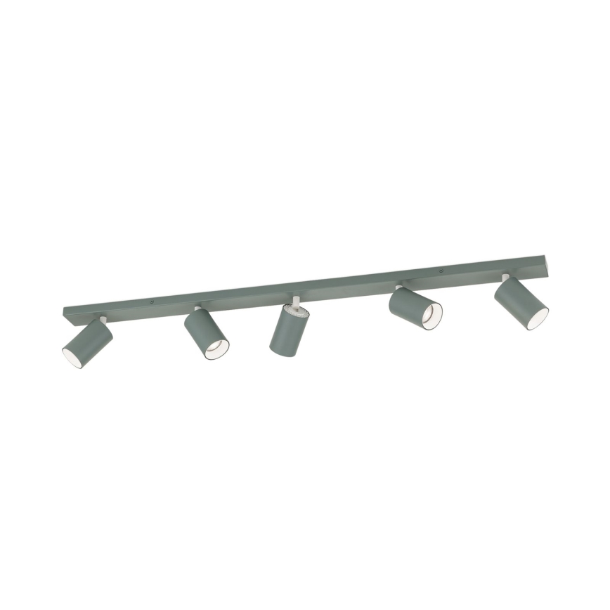 Točkovno svetilo PENN 5xGU10/13W/230V sivo