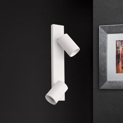 Točkovna svetilka SEAN 2xGU10/13W/230V bela