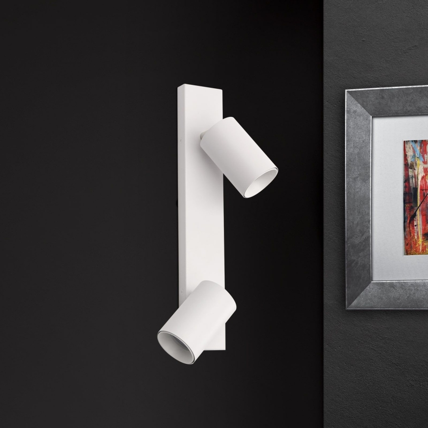 Točkovna svetilka SEAN 2xGU10/13W/230V bela