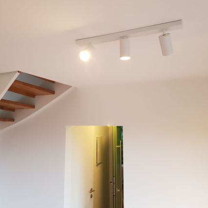 Smerna stropna svetilka SEAN 3xGU10/13W/230V bela