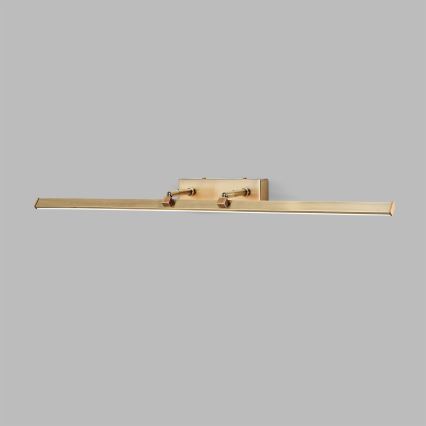 LED Svetilka za slike PUBLIO LED/15W/230V 75 cm zlata/patina