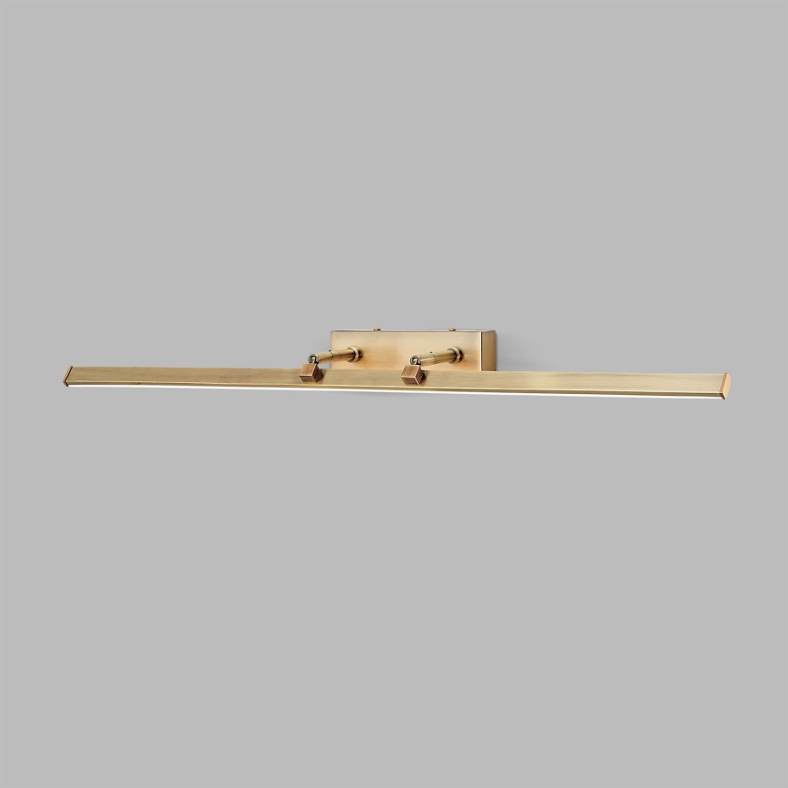 LED Svetilka za slike PUBLIO LED/15W/230V 75 cm zlata/patina