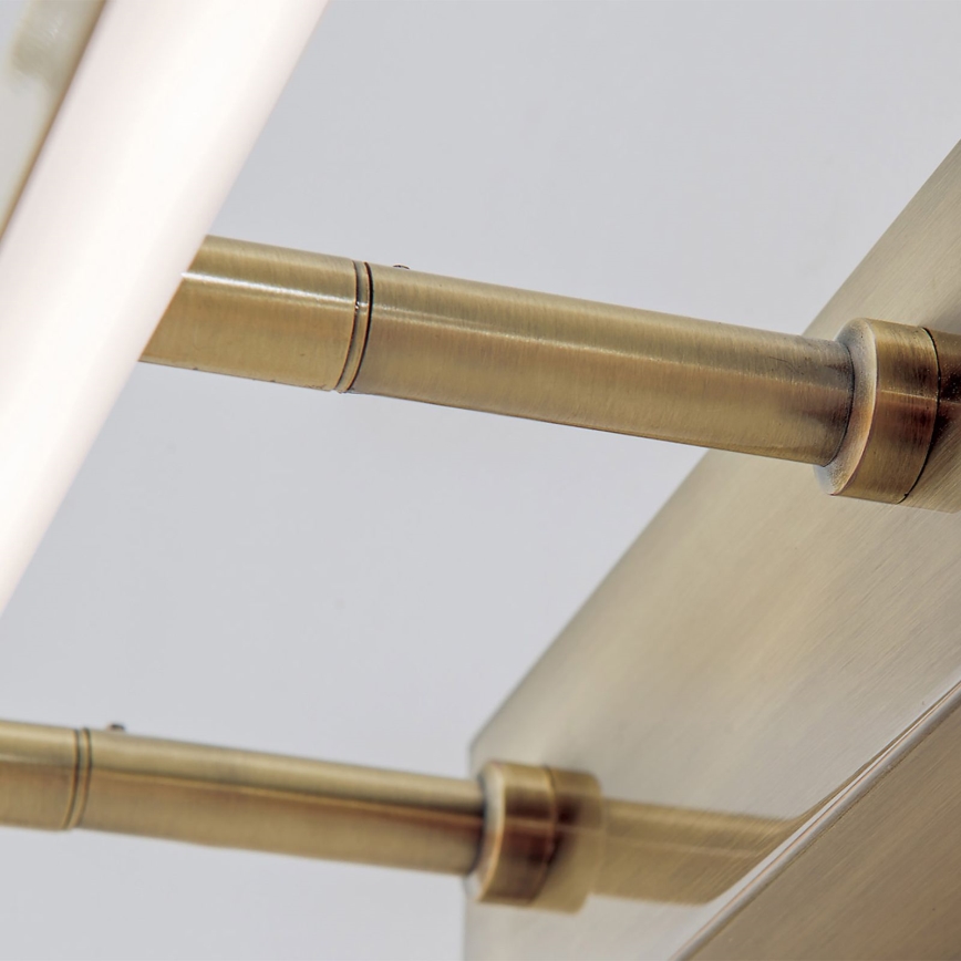 LED Svetilka za slike PUBLIO LED/15W/230V 75 cm zlata/patina