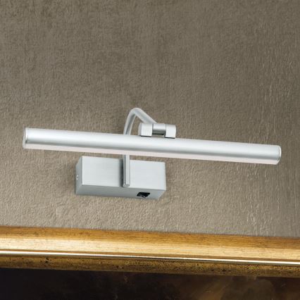 LED Svetilka za slike PORTRAIT LED/6W/230V 30 cm mat krom