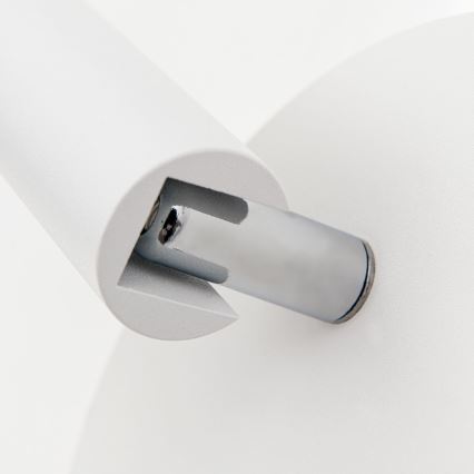 LED Stenski reflektor LENNY LED/6W/230V + LED/3W bela