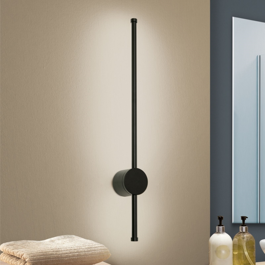 LED Kopalniška luč za osvetlitev ogledala FERDINAND LED/12W/230V IP54 črna