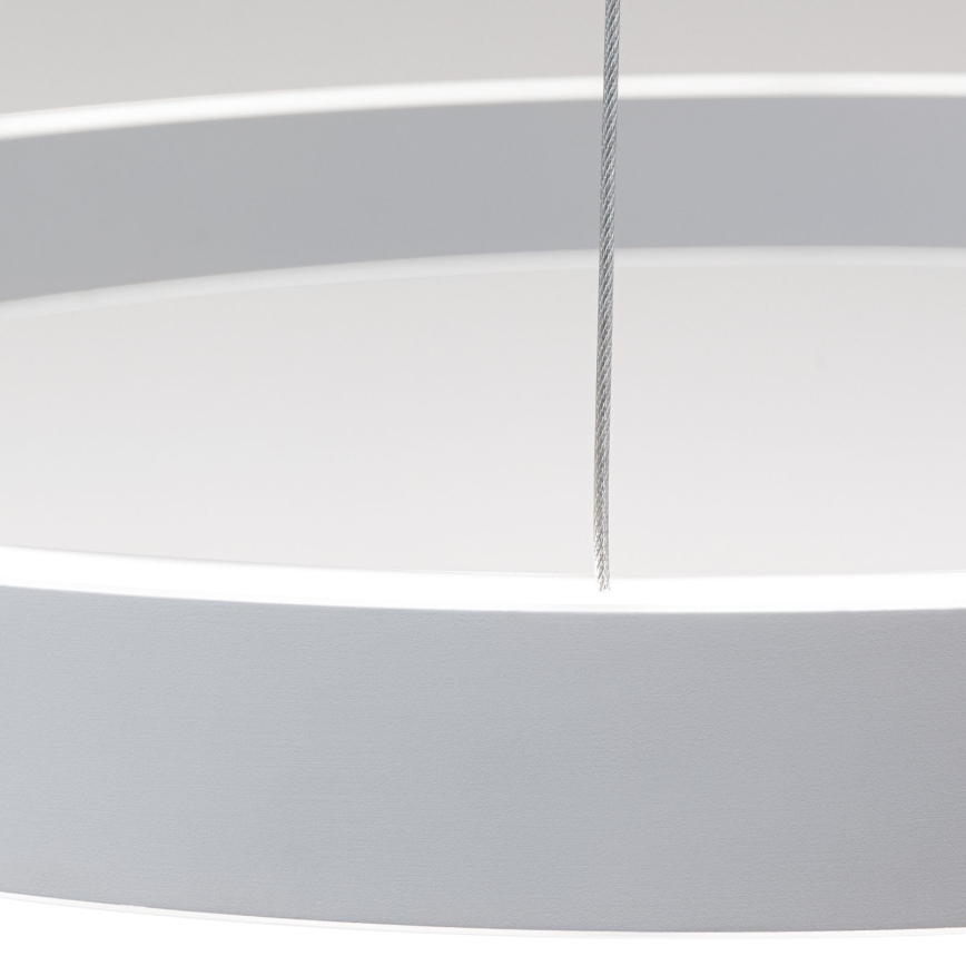 LED zatemnjevalni lestenec na kablu KOLK LED/60W/230V 2700/3000/4000K premer 60 cm bela
