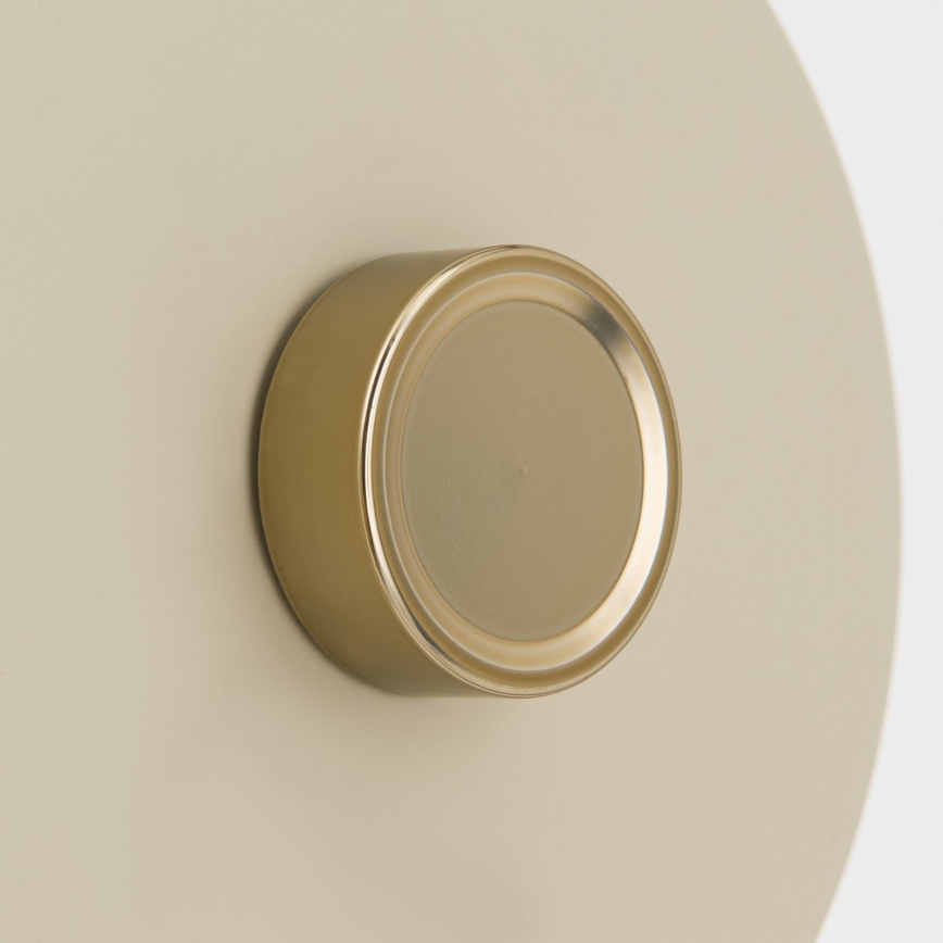 Zatemnjevalna prilagodljiva stenska svetilka DOTTY 1xGU10/10W/230V bež/črna