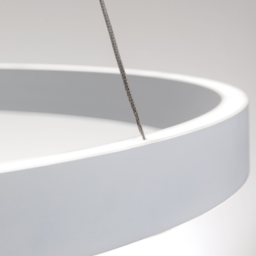 Orion - zatemljiv LED lestenec na vrvici KOLK LED/80W/230V 2700/3000/4000K premer 80 cm bela