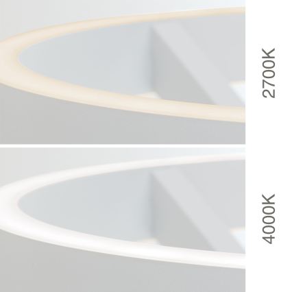 LED zatemnjiva stoječa svetilka KOLK LED/40W/230V 2700/4000K bela