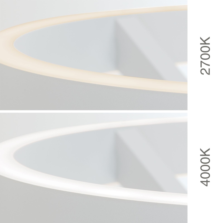 LED zatemnjiva stoječa svetilka KOLK LED/40W/230V 2700/4000K bela