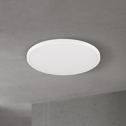 Zatemnjiva stropna LED svetilka DISC, 46 W, 230 V, 2700/3000/4000 K, Ø 60 cm, bela