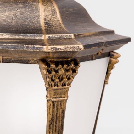 Zunanja svetilka AIKO 1xE27/60W/230V 59 cm IP23 bronasta/patina