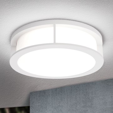 Orion - Zunanja svetilka HENRY 2xE27/15W/230V premer 30 cm IP44 bela