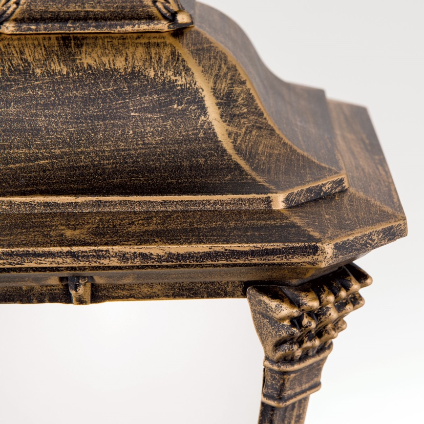 Zunanja viseča svetilka AIKO 1xE27/60W/230V IP23 bronza/patina