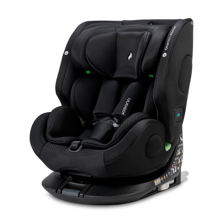 OSANN - Avtosedež ONE 360 Klimax i-Size 40-150 cm popolnoma črn