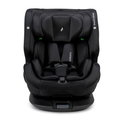 OSANN - Avtosedež ONE 360 Klimax i-Size 40-150 cm popolnoma črn