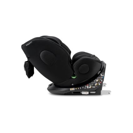 OSANN - Avtosedež ONE 360 Klimax i-Size 40-150 cm popolnoma črn