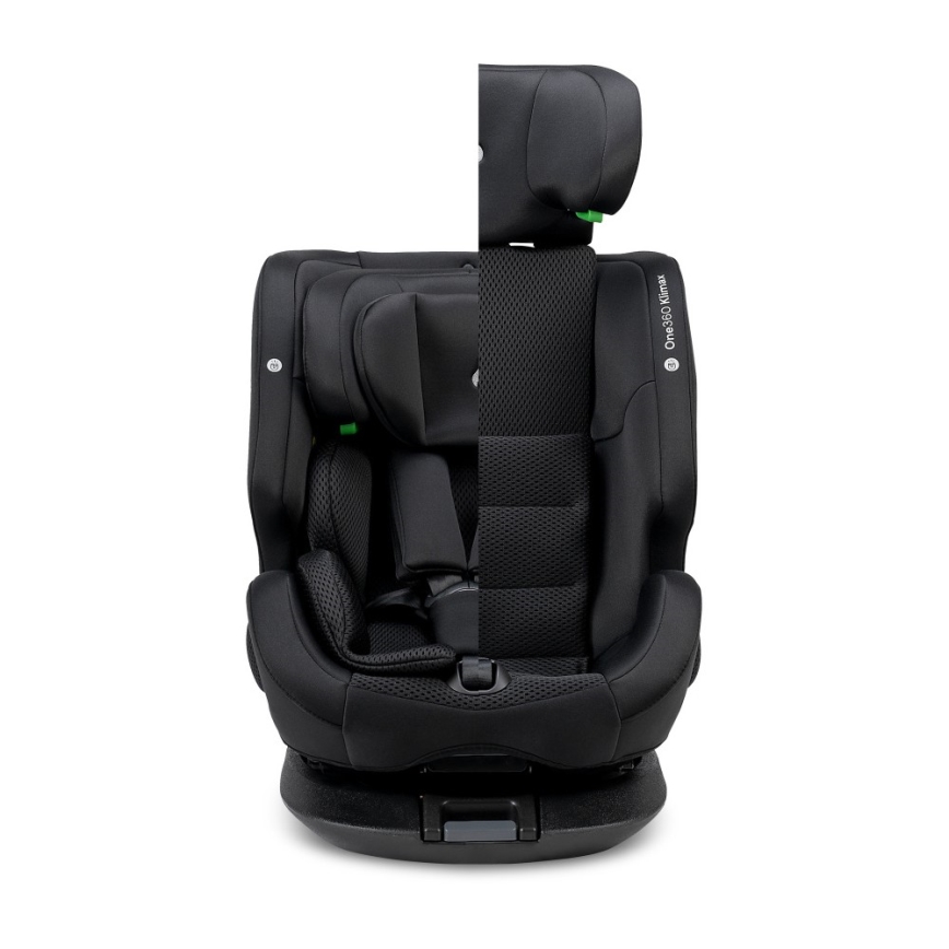 OSANN - Avtosedež ONE 360 Klimax i-Size 40-150 cm popolnoma črn
