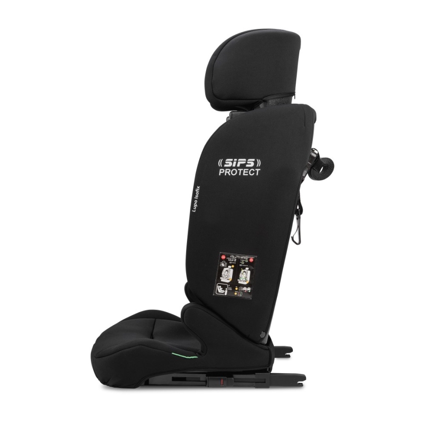OSANN - Otroški avtosedež Lupo Isofix i-Size 76-150 cm črna