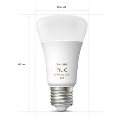 Osnovni komplet Philips Hue White and Color Ambiance 3xE27/9W/230V 2000-6500K + Hue Bridge