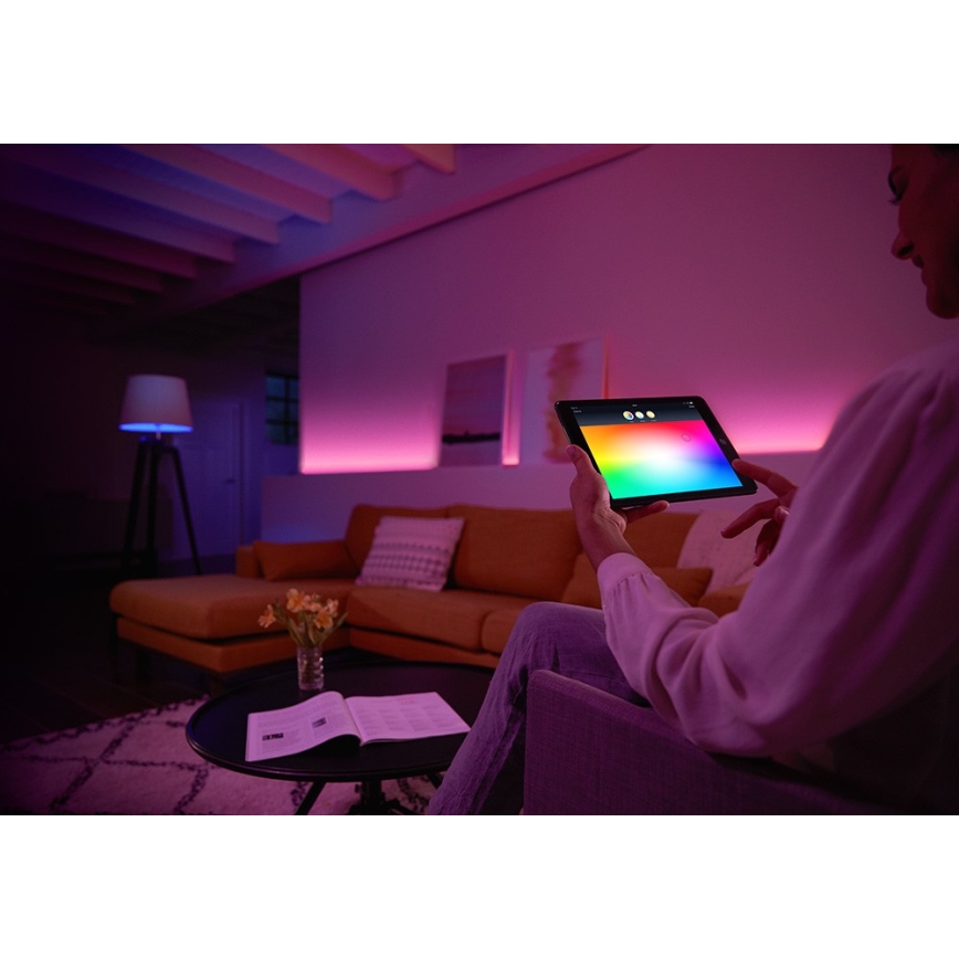 Osnovni komplet Philips Hue WHITE AND COLOR AMBIANCE 3xGU10/6,5W/230V 2000-6500K