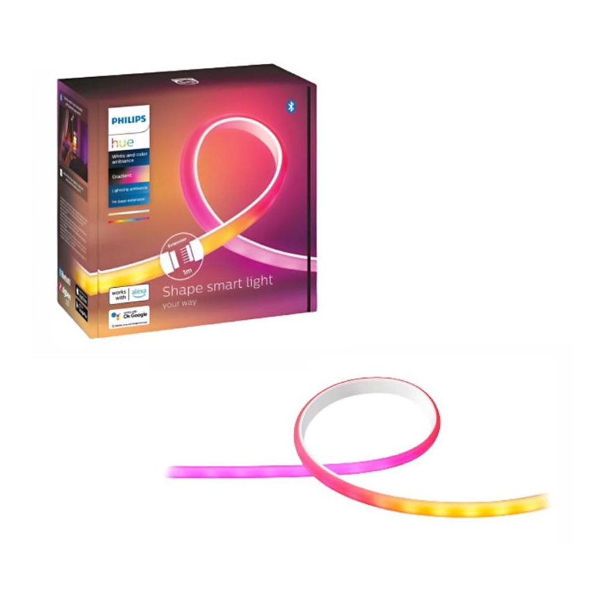 Osnovni set - LED RGBW Zatemnitveni trak Philips Hue WHITE AND COLOR AMBIANCE LED/20W/230V 2 m