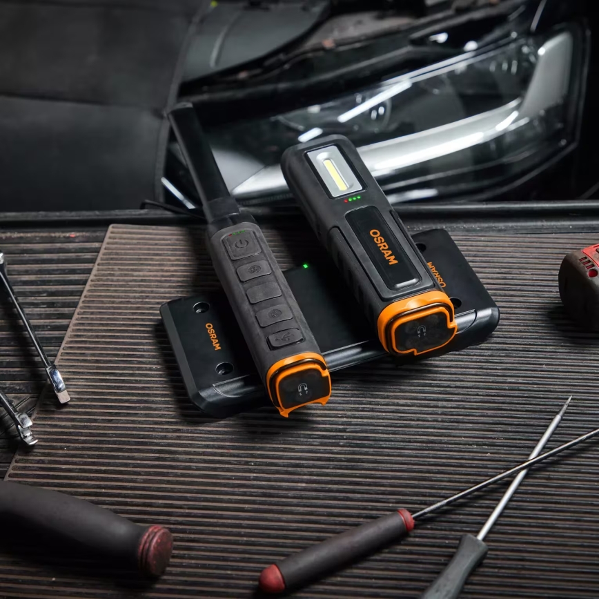 Osram - Brezžični magnetni polnilec LEDINSPECT DUAL CHARGE PAD 5V