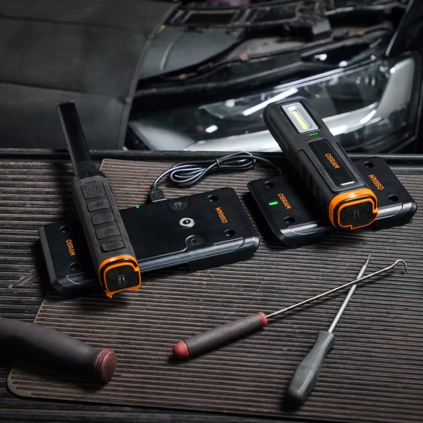 Osram - Brezžični magnetni polnilec LEDINSPECT DUAL CHARGE PAD 5V