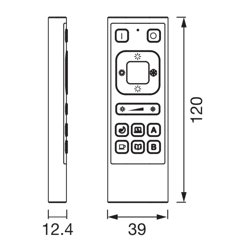 Osram - Daljinski upravljalnik SMART+ 3,7 V Wi‑Fi 600 mAh