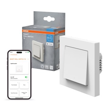 Osram - Enogumbno stikalo SMART+ MATTER 230V Wi-Fi