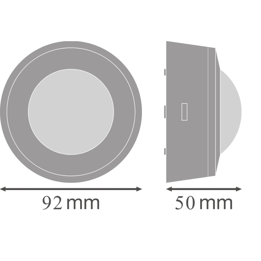Osram - Infrardečni senzor gibanja 230V IP44 bel