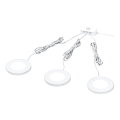 Osram - Komplet 3x LED svetil za pod omarico UNDERCABINET LED/8,5W/230V 3000K bela